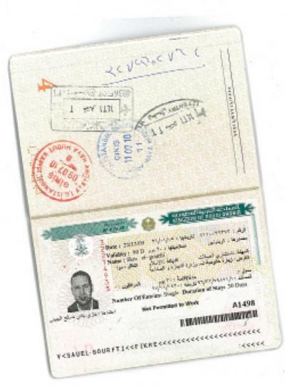 Fake passport